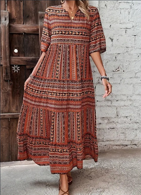 Plus Size All Over Print