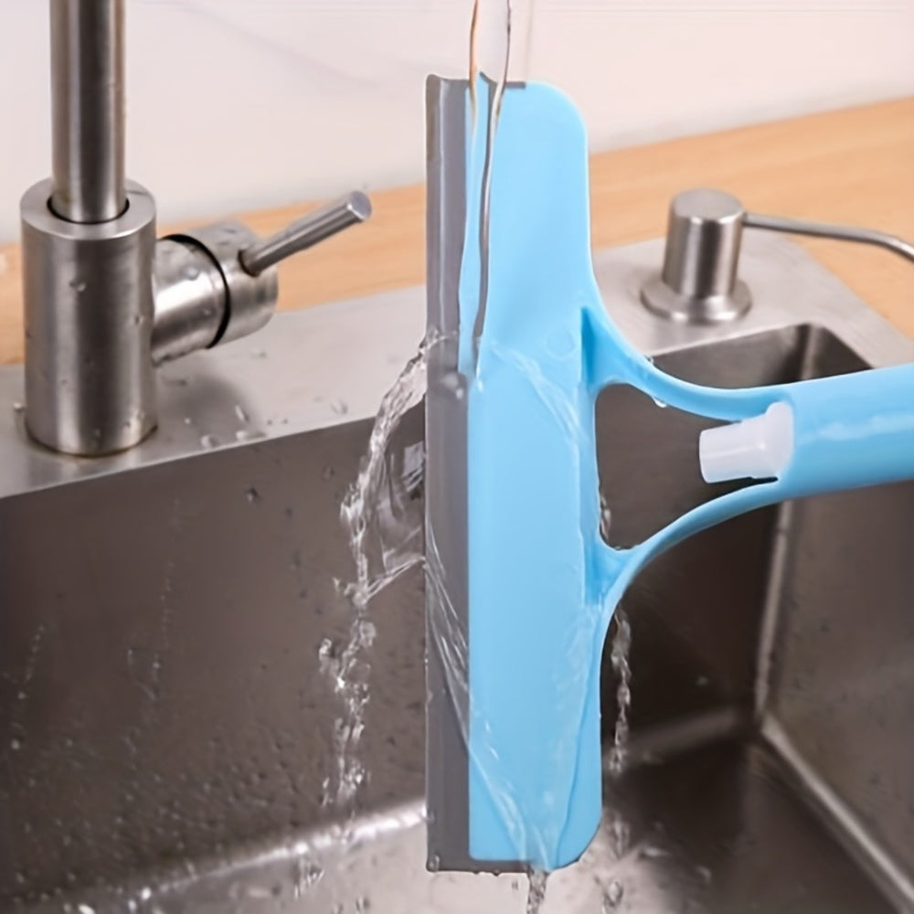 Multi-function Glass Wiper Home Window Cleaning Brush Sprayer