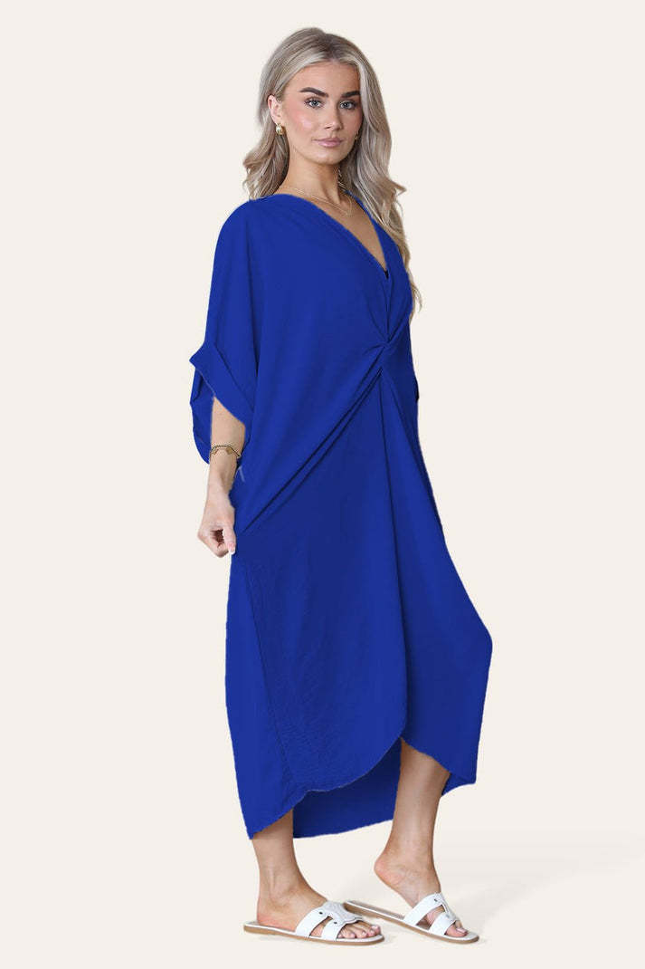 Womens V-Neck Tie