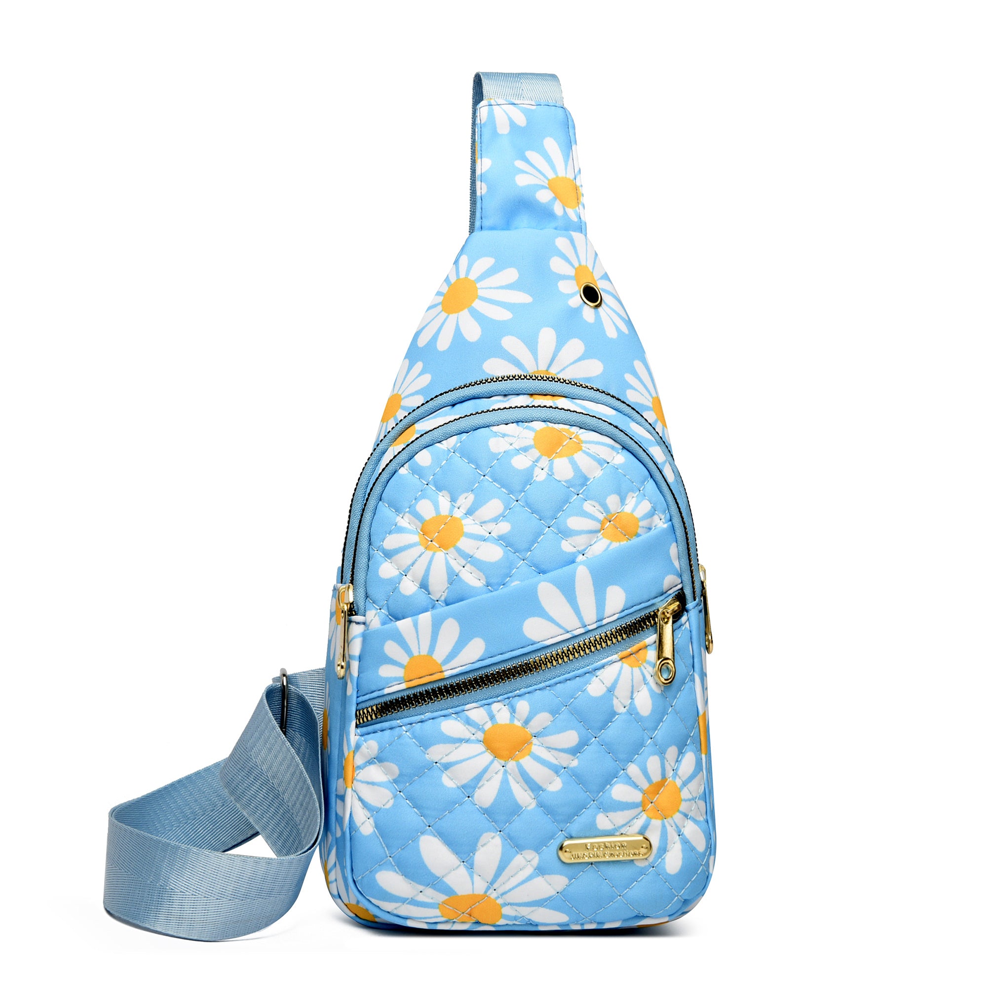 Crossbody Sling Bag - Adjustable Strap, Zip Closure, Perfect For Travel, Sports & Hiking