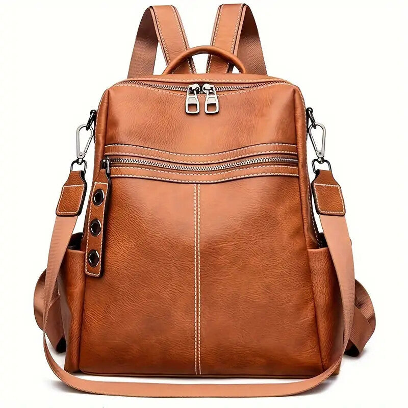 Purse For Women Fashion Faux Leather Convertible Shoulder Handbag Travel Bag
