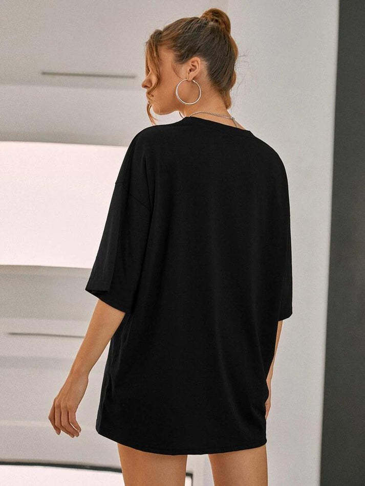Ladies Oversized Whishper Words Of Wisdom