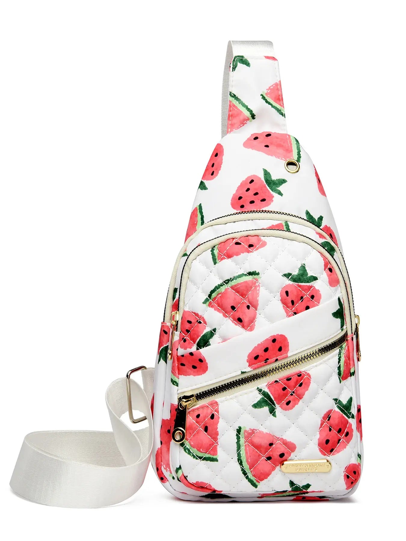 Crossbody Sling Bag - Adjustable Strap, Zip Closure, Perfect For Travel, Sports & Hiking