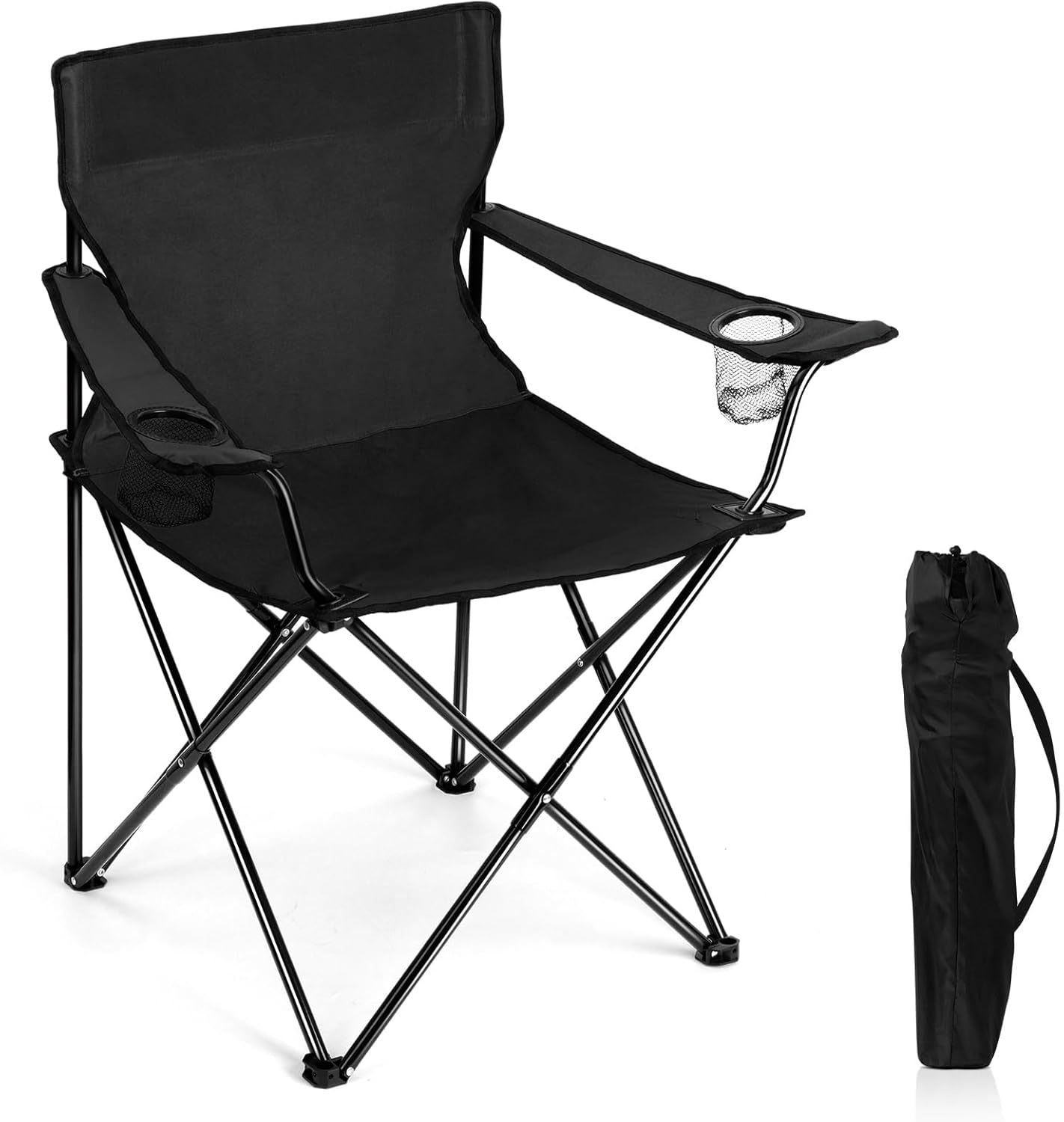 Portable Camping Chairs Folding Lightweight Outdoor Garden Beach Picnic Chair