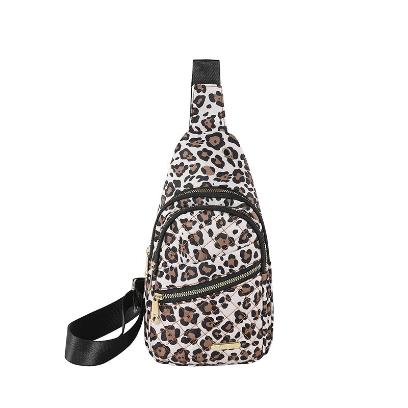 Crossbody Sling Bag - Adjustable Strap, Zip Closure, Perfect For Travel, Sports & Hiking