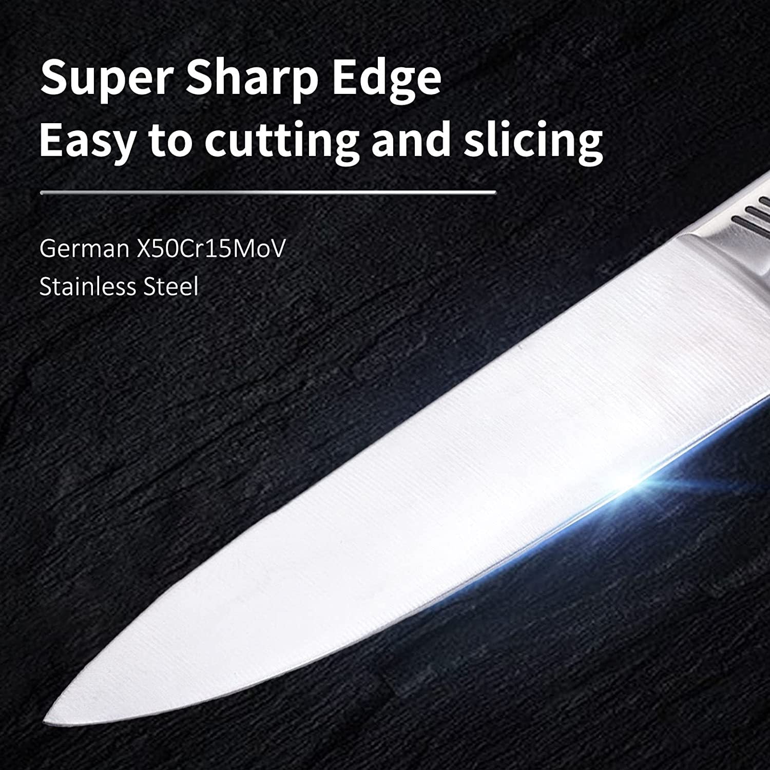 Kitchen Knife Set 15 Piece Knife Sets With Stainless Steel Hollow Handle