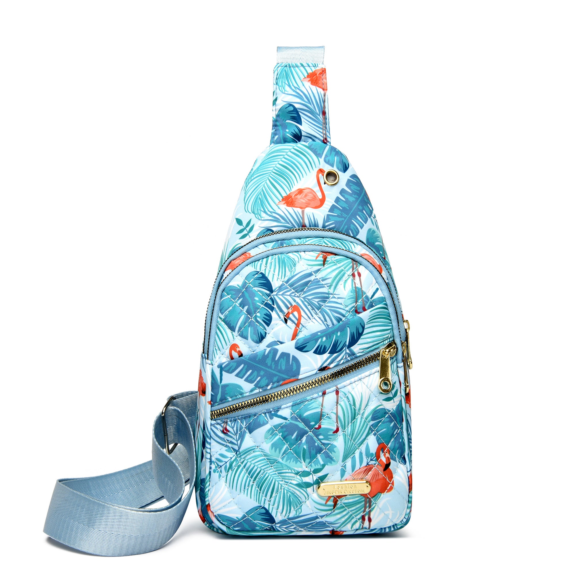 Crossbody Sling Bag - Adjustable Strap, Zip Closure, Perfect For Travel, Sports & Hiking