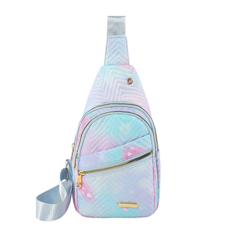 Crossbody Sling Bag - Adjustable Strap, Zip Closure, Perfect For Travel, Sports & Hiking