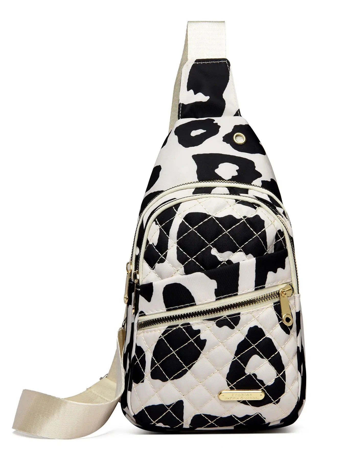 Crossbody Sling Bag - Adjustable Strap, Zip Closure, Perfect For Travel, Sports & Hiking