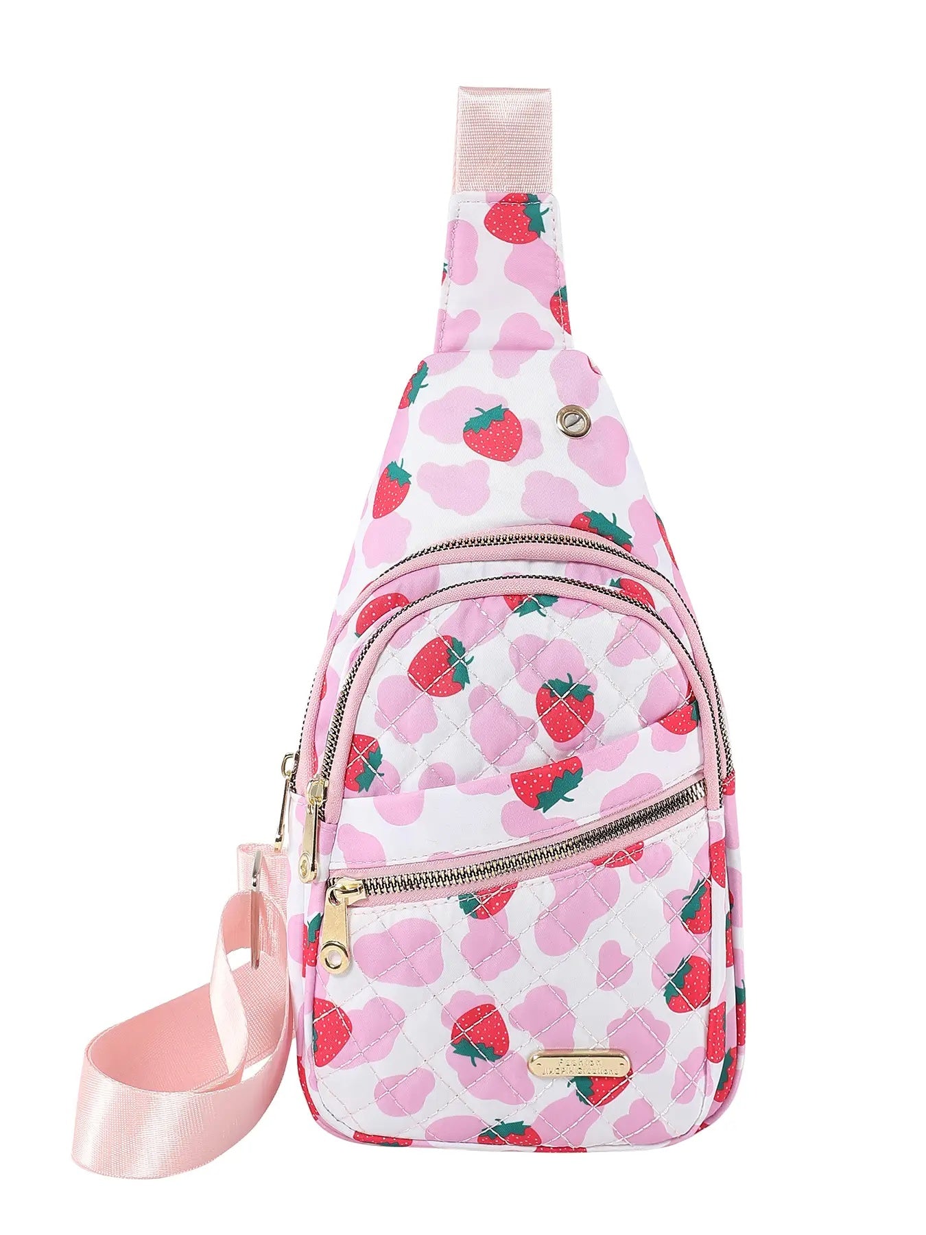 Crossbody Sling Bag - Adjustable Strap, Zip Closure, Perfect For Travel, Sports & Hiking